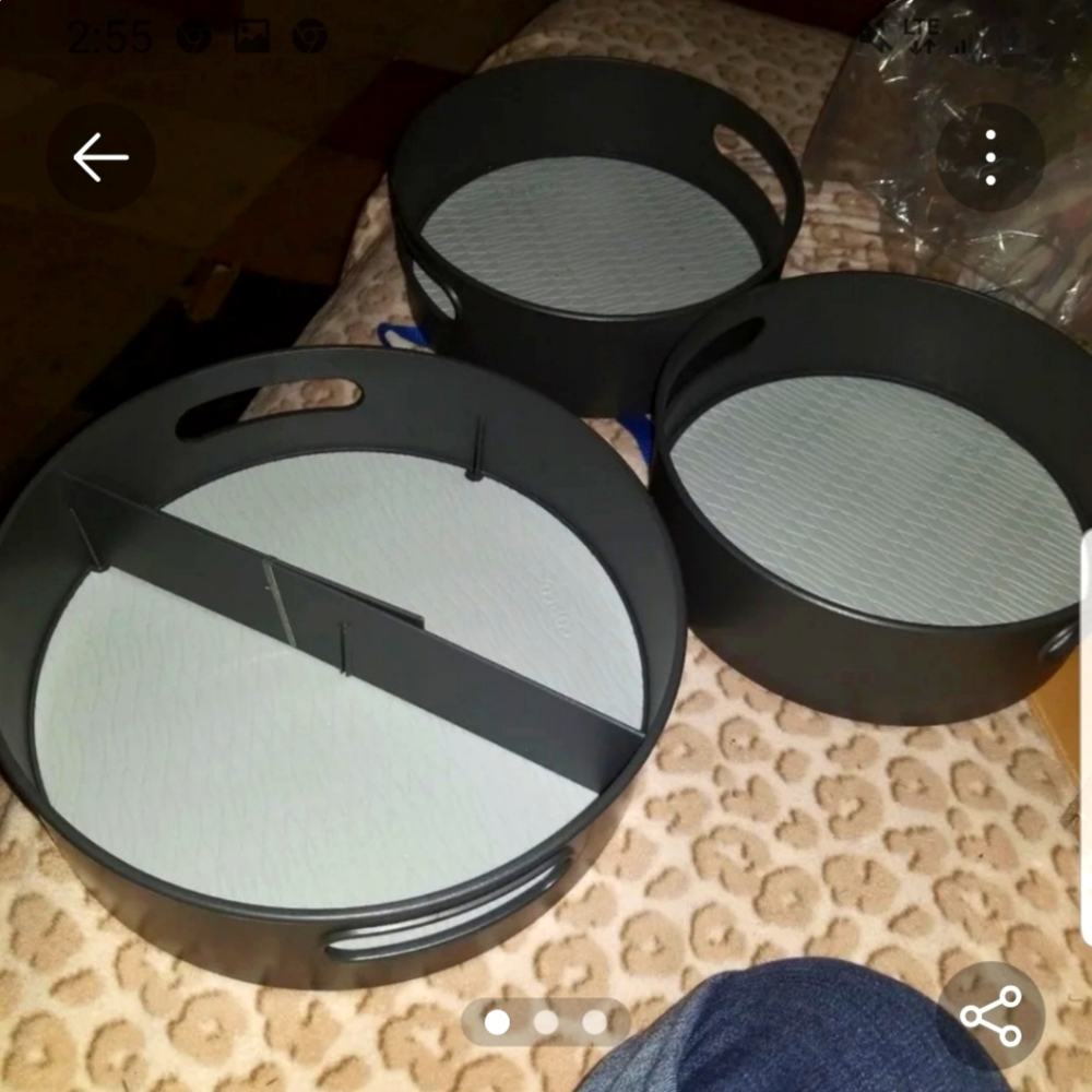 Kitchen storage turntables